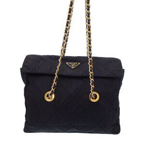 PRADA Quilted Chain Shoulder Bag